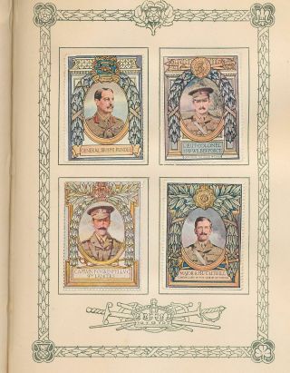 Lord Roberts Memorial Poster Military Stamps in Old Album Complete (Appx 145) AD02 8