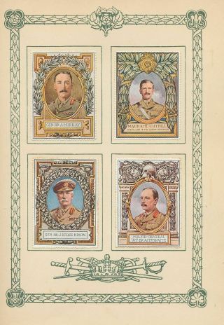 Lord Roberts Memorial Fund Poster Military Stamps in Book Complete (Apx 145) AD05 4