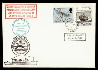 Dr Who 1985 Falkland Islands Antarctic Expedition Rrs Discovery Ship C130870