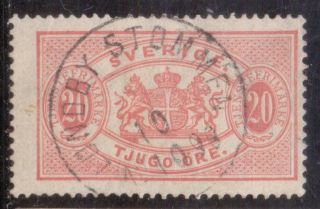 Sweden Sverige Postmark / Cancel " Londby Stommen " 1890