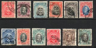 Southern Rhodesia 12 Stamps C1924 - 37 (few Faults) (3)