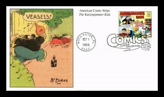 Dr Jim Stamps Us Katzenjammer Kids American Classic Comic Strips First Day Cover