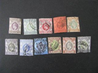 Hong Kong Stamps King Edward Vii Lot