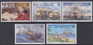 Guernsey 1990 250th Anniversary Anson 