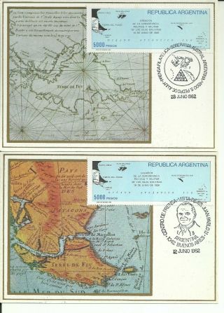 Argentina 1982 - Maxicard Falkland Islands