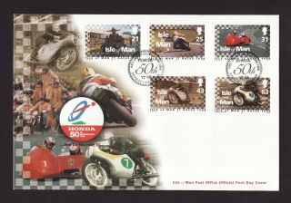 1998 Isle Of Man,  Tt Motorcycle Races,  First Day Cover