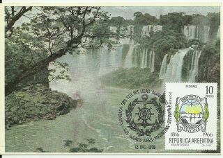 Argentina 1978 - Maxicard Iguazu Waterfalls