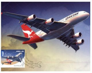 (124) Australia Maxicard - Qantas Airbus A 380