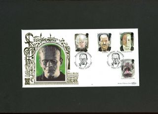 1997 Tales Of Horror Benham Gold 500 Series Official Fdc