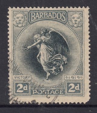 Barbados 1920 - 21 2d Victory Sg 204 Cv £18