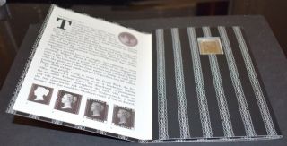 Royal Mail Penny Black Silver Ingot Stamp