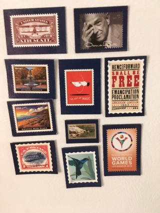 10 Stamp Magnets