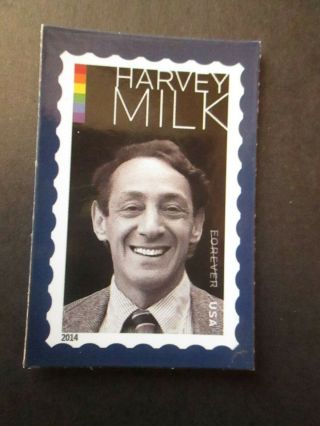 Usps Harvey Milk Forever Stamp Magnet