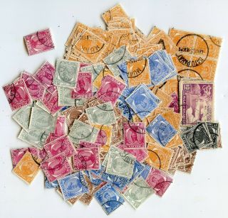 Malaya States Couple Hundred Stamps Unchecked For Cancels  (x615)