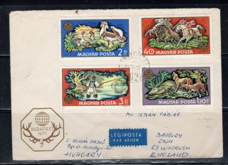 Hungary Magyar Poste Europe Airmail Cover Lot 7857