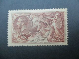 Uk Stamps: 1913 2/6 Waterloo - - Rare (g413)