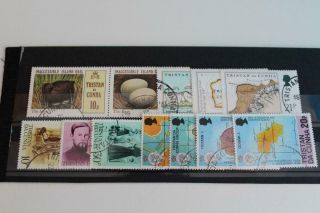 Tristan Da Cuhna - A Fine Group Of 5 Different Qeii Stamp Sets
