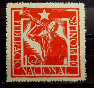 Spain Civil War Old Stamp - Pioneers - Mh - Vf - R70e7030