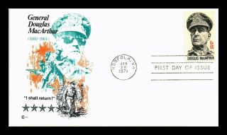 Dr Jim Stamps Us General Douglas Macarthur First Day Cover Craft