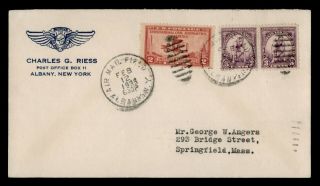 Dr Who 1933 Albany Ny American Air Mail Society C133236