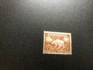 Greenland Stamp Scott 9 Mng Scv 6.  00 Bb4912
