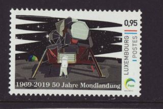 Luxembourg 2019 Mnh - 50 Years Of Moon Landing - 1 Stamp