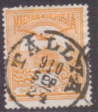 Hungary Magyar Postmark / Cancel " Tallya " 1910