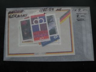 Germany Never Hinged Stamp Lot W/ Better Items 5