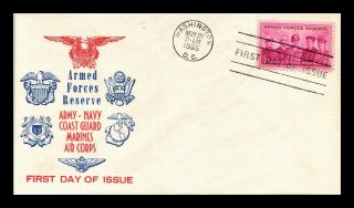 Dr Jim Stamps Us Armed Forces Reserve First Day Of Issue Cover Scott 1067