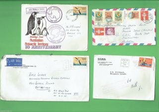 T17.  Eighteen Envelopes Related To Macquarie Island Antarctic Base