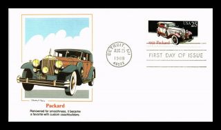 Dr Jim Stamps Us Packard Classic Automobiles First Day Cover Fleetwood