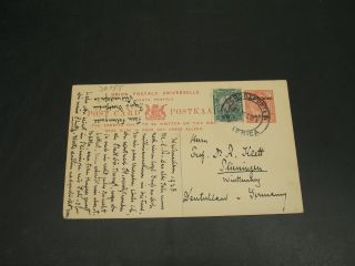 South West Africa 1928 Postal Card To Germany 30155