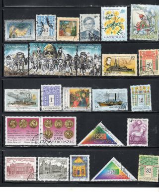 Hungary Magyar Poste Europe Stamps Lot 43429