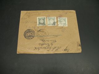 Portugal 1928 Postage Due Stamps On Cover From Finland Faults 30759