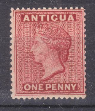 Antigua,  1884 1d.  Carmine Red,  Ca,  Perf.  14,  Mnh.