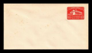 Dr Jim Stamps Us Mt Vernon 2c Embossed Red Postal Stationery Cover