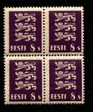 Estonia 1929 Mi 78 Mnhog Thick Paper