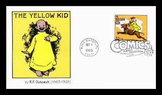 Dr Jim Stamps Us Yellow Kid R F Outcault Classic Comics First Day Cover