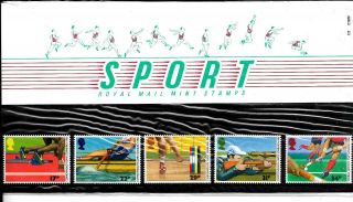 1986 Sport Presentation Pack 173 Very Fine Unmounted Post Uk