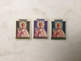 Vatican Stamps - Sc Cat 182 - 184 Mnh Og