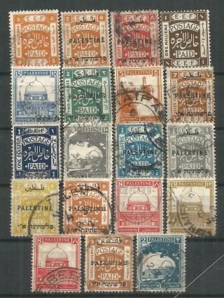 Palestine.  Mixture Of Stamps (b)