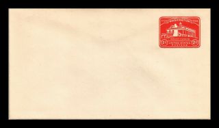Dr Jim Stamps Us Mt Vernon 2c Red Postal Stationery Cover