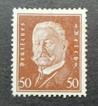 Early Definitives 50pf Vf Mlh Reich Germany Deutschland B236.  20 Start 0.  99$