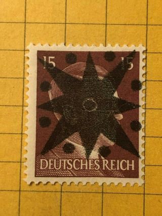 Germany (perleberg) 1945 Post Wwii - Local Issue 15 Rpf.  Mnh