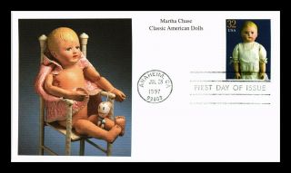 Dr Jim Stamps Us Martha Chase Classic American Dolls First Day Cover