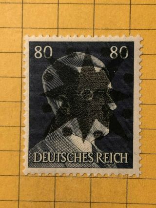 Germany (perleberg) 1945 Post Wwii - Local Issue 80 Rpf.  Mnh