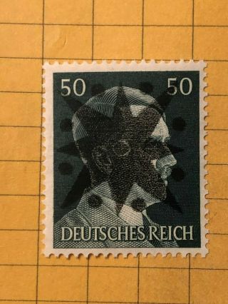 Germany (perleberg) 1945 Post Wwii - Local Issue 50 Rpf.  Mnh