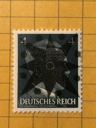 Germany (perleberg) 1945 Post Wwii - Local Issue 4 Rpf.  Mnh