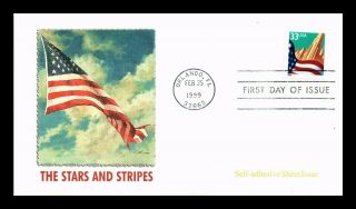 Dr Jim Stamps Us Stars And Stripes City Flag First Day Fleetwood Cover Orlando