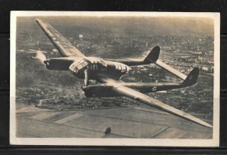 German Ww Ii Feldpost Card Luftwaffe Focke Wulf Fw 189 Nahaufklarer
